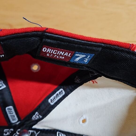 New Era Philadelphia 76ers 59Fifty NBA Throwback 7 1/4 Fitted Hat Cap - Picture 11 of 12